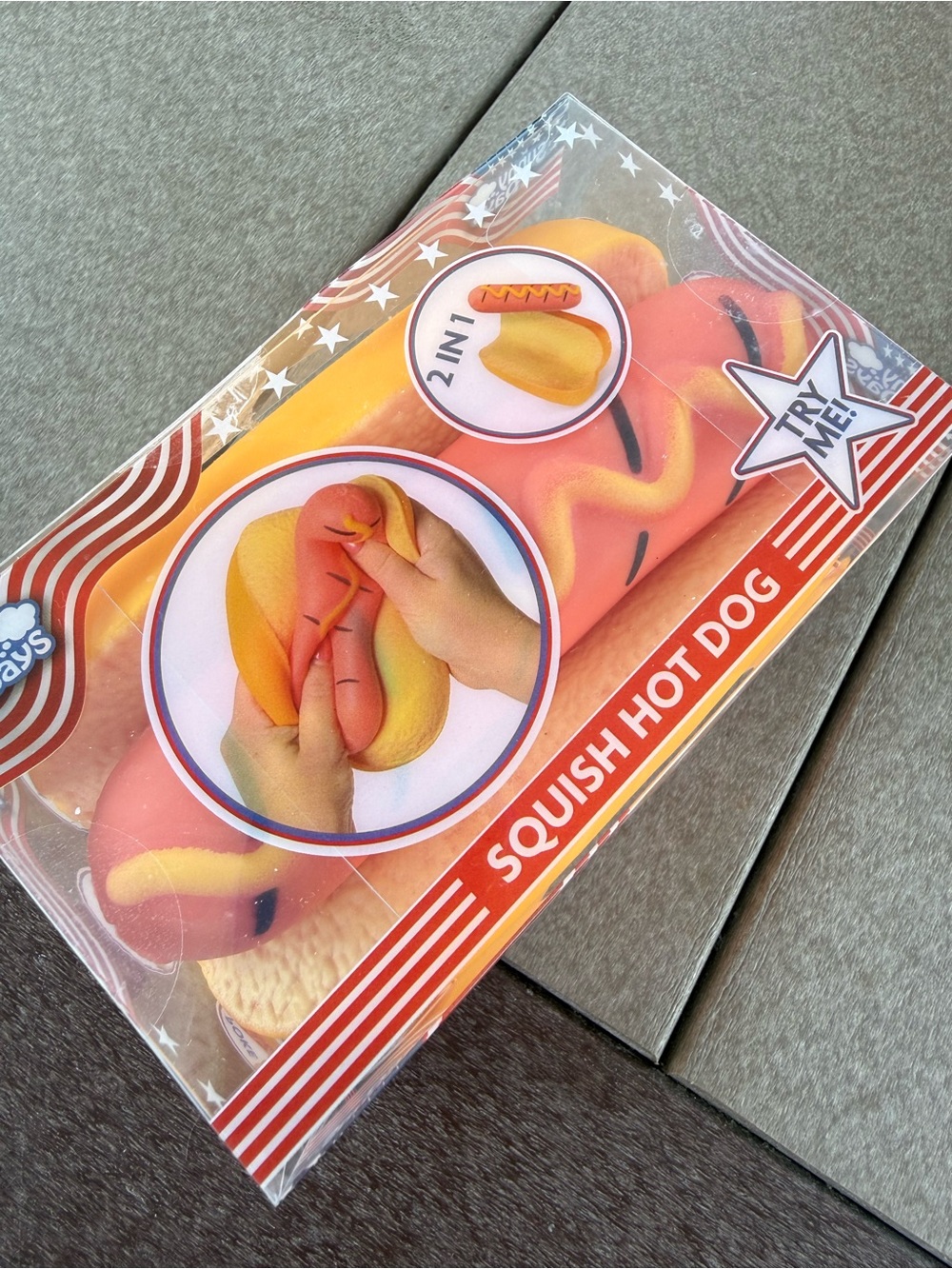 Sunny Days NEW Squishy Hot Dog